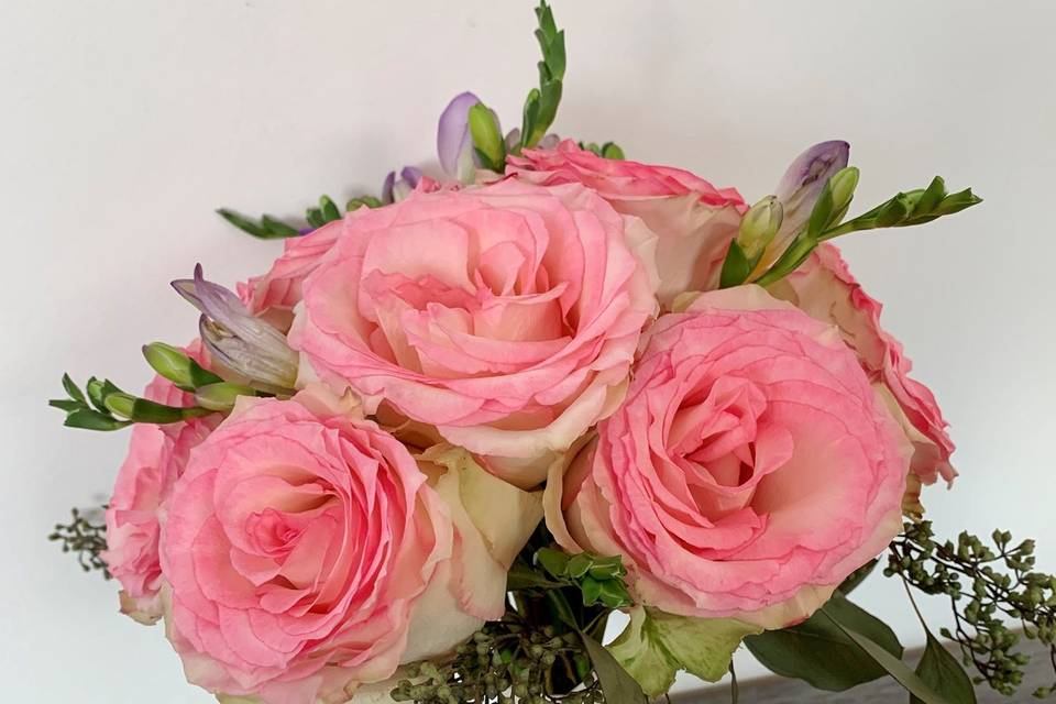 Blush & lilac bouquet
