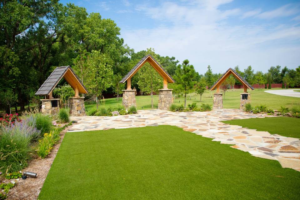 Outdoor Ceremony Area