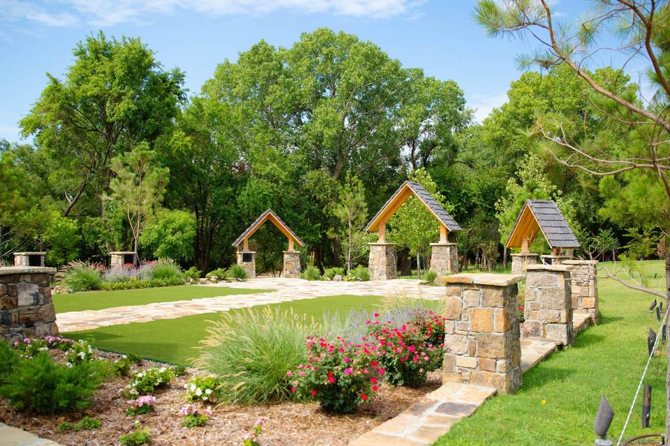 Outdoor Ceremony Area