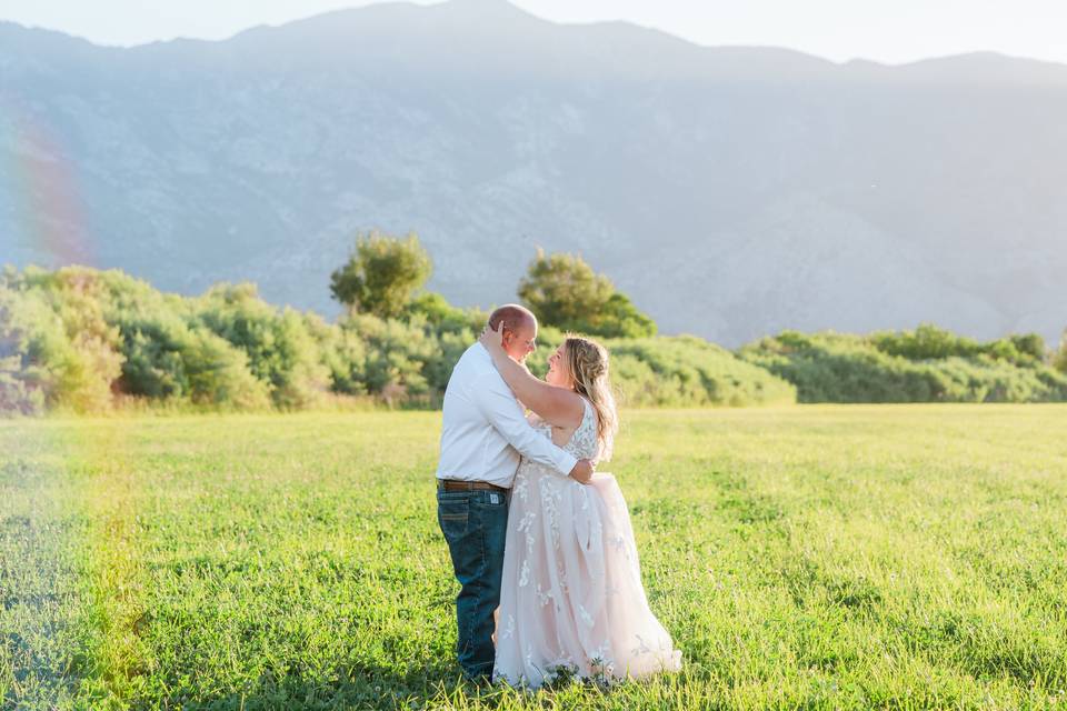 Summer wedding at Ranch