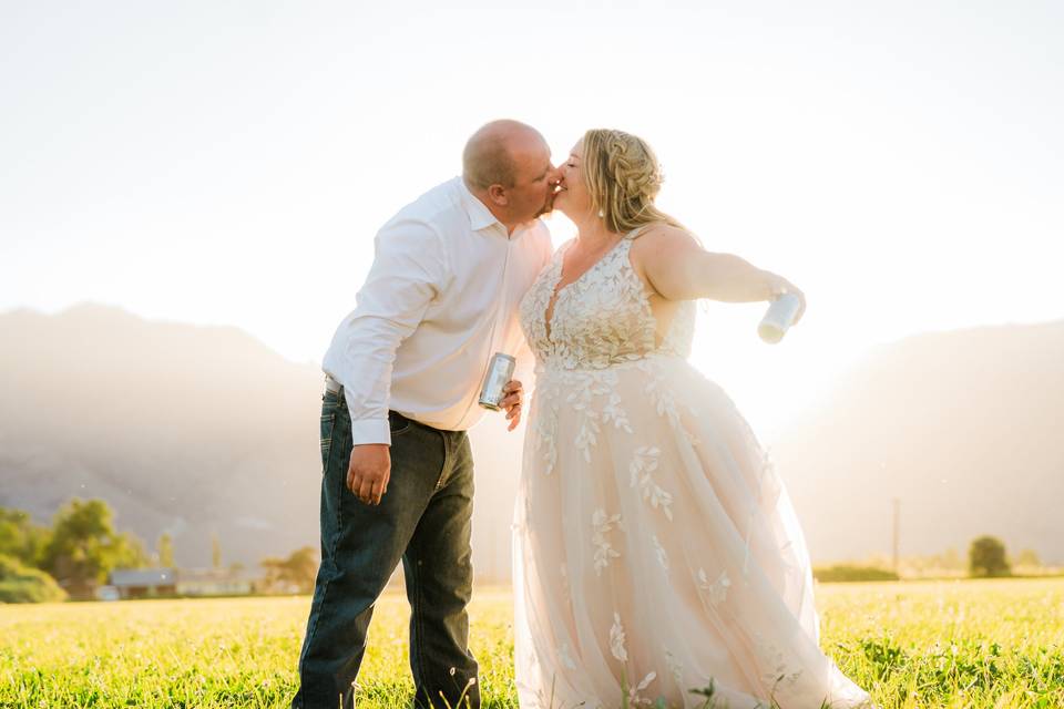 Summer wedding at Ranch