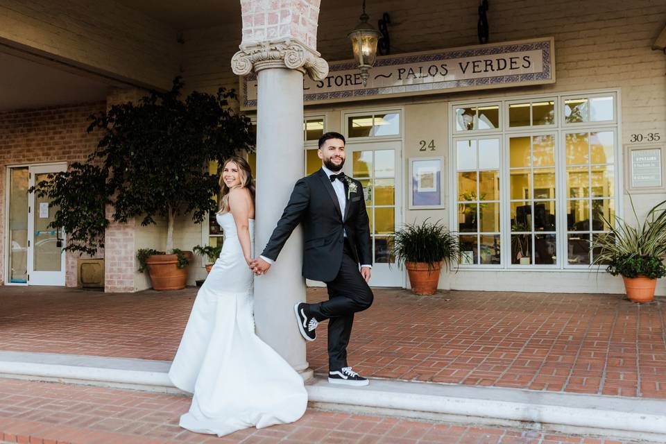 Palos verdes wedding in fall