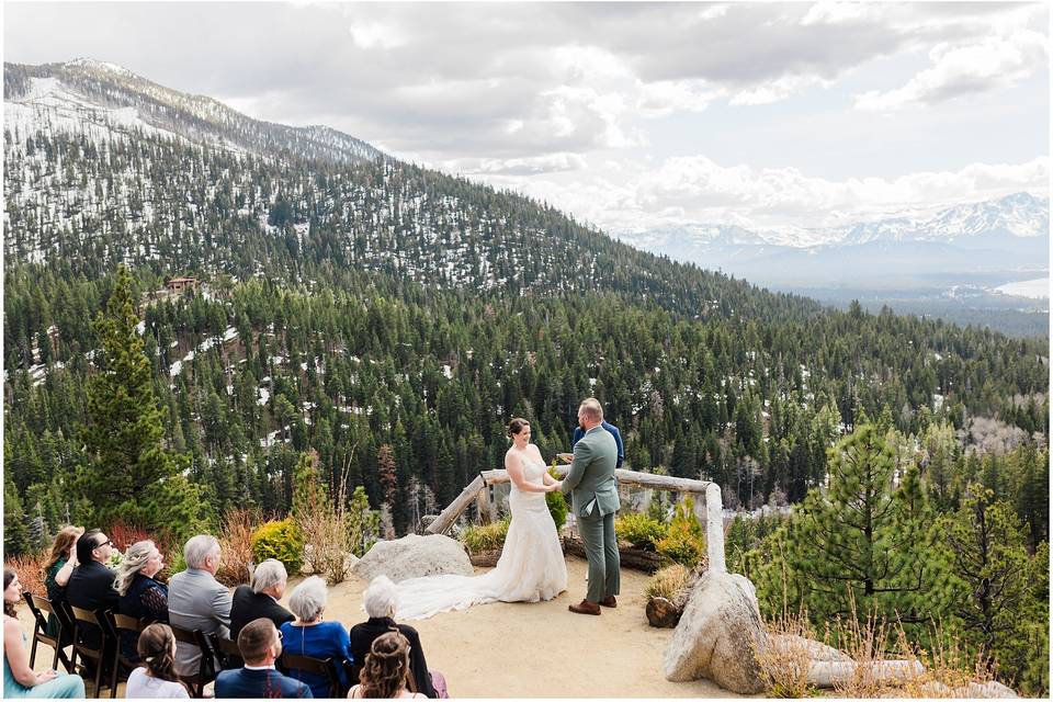 May Tahoe Blue Estate Wedding