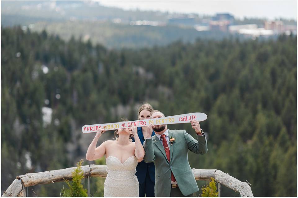May Tahoe Blue Estate Wedding