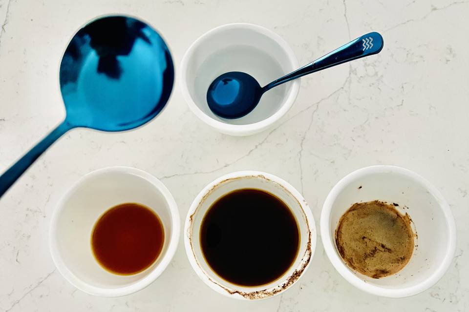 Coffee samples