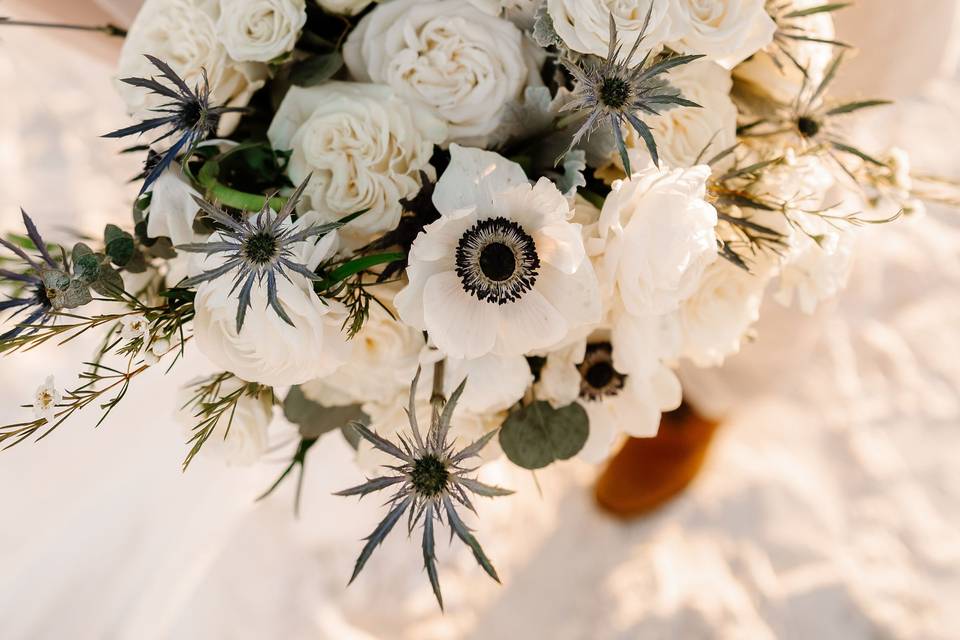 Romantic White Bouquet