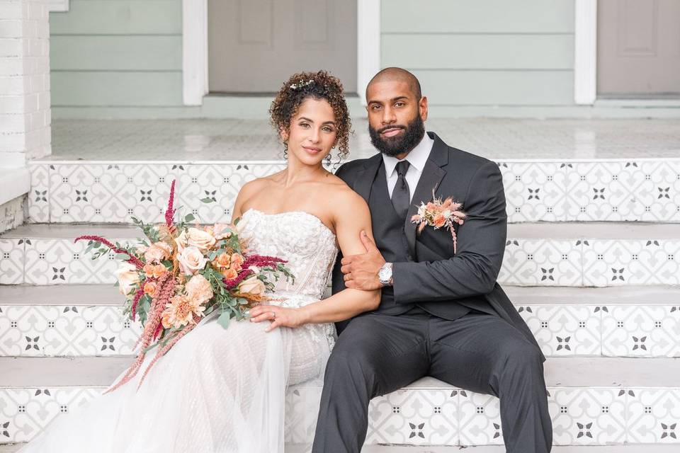 Elegant Fall Couple