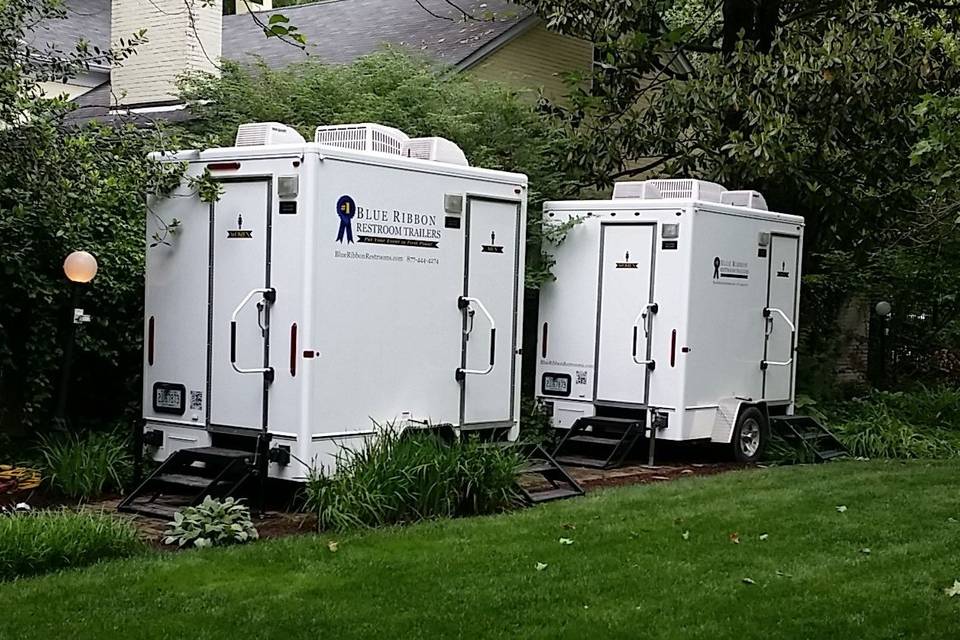 3-stall combination restroom and shower trailer
