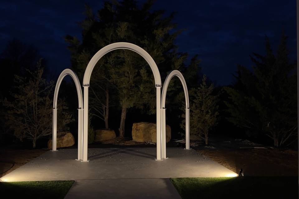 The Arches at Night