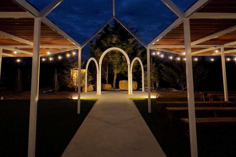 The Arches at Night