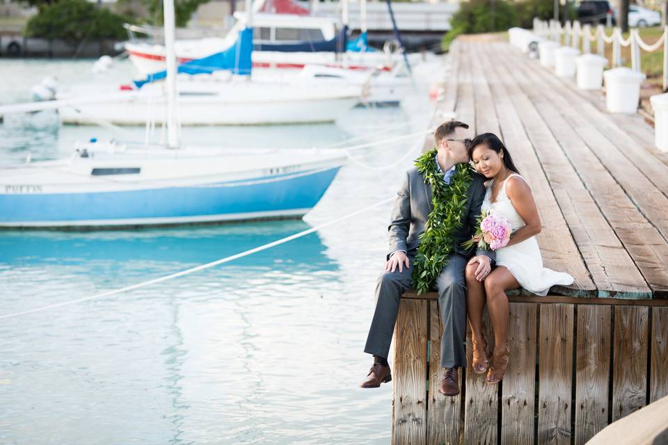 Wedding at Keehi Lagoon