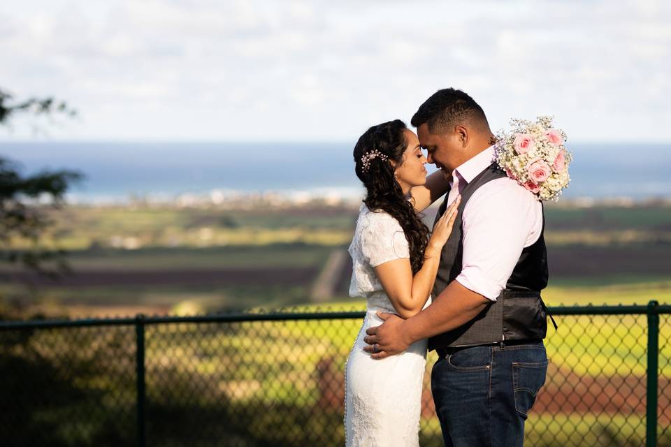 Wedding in Haleiwa, Hawaii