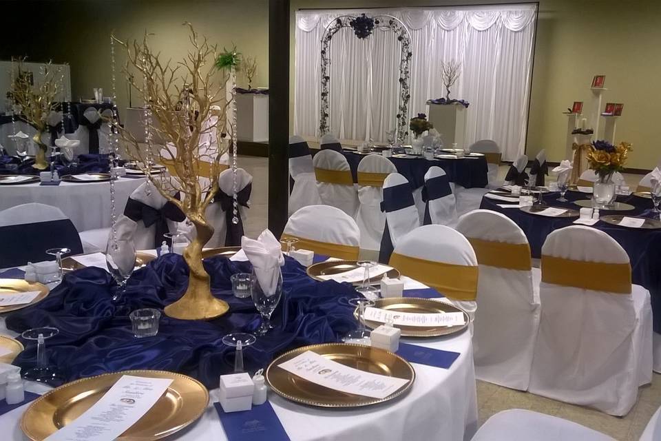 Elegant Wedding & Reception Decorations