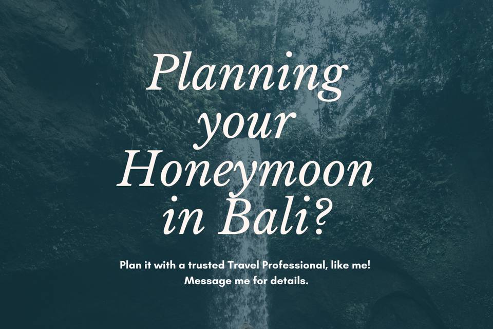 We are Bali experts.