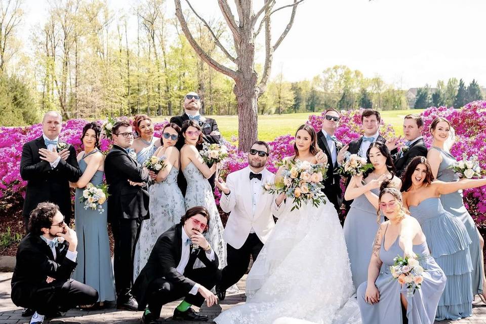 Spring Bridal Party