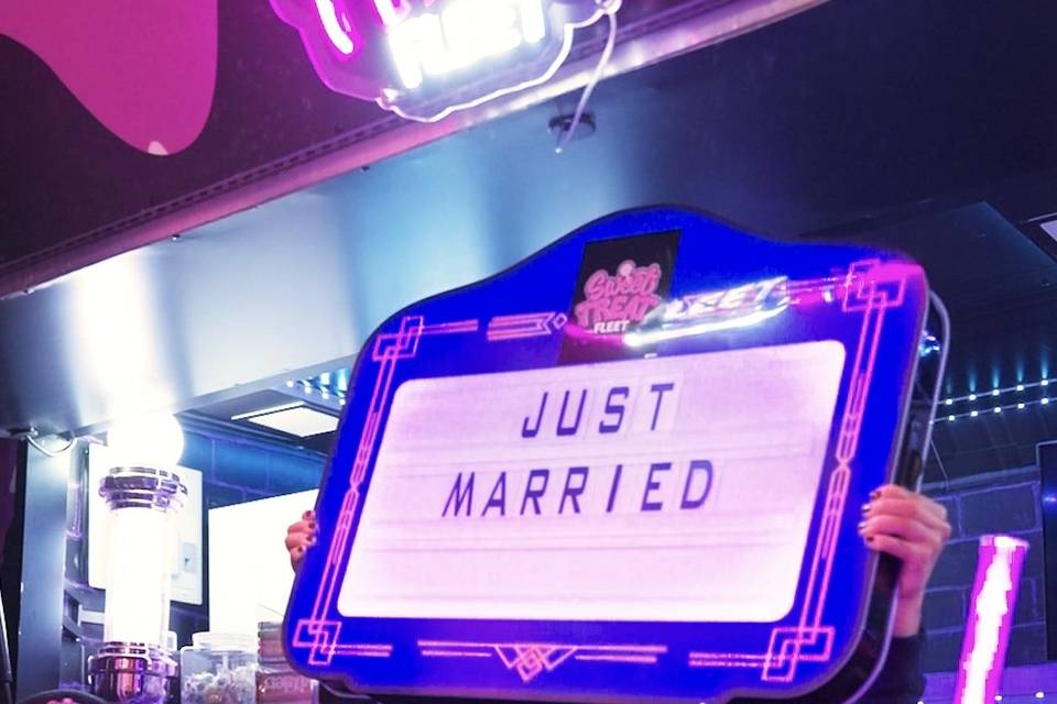 JUST MARRIED