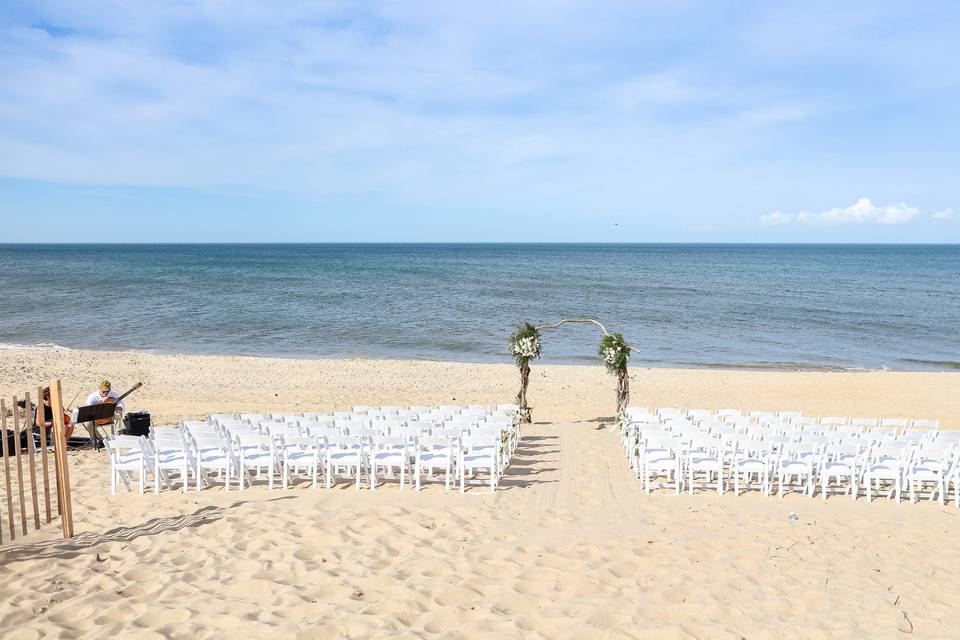 Beach wedding