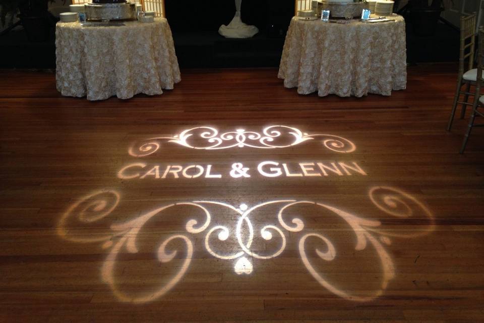 We have GOBO monograms