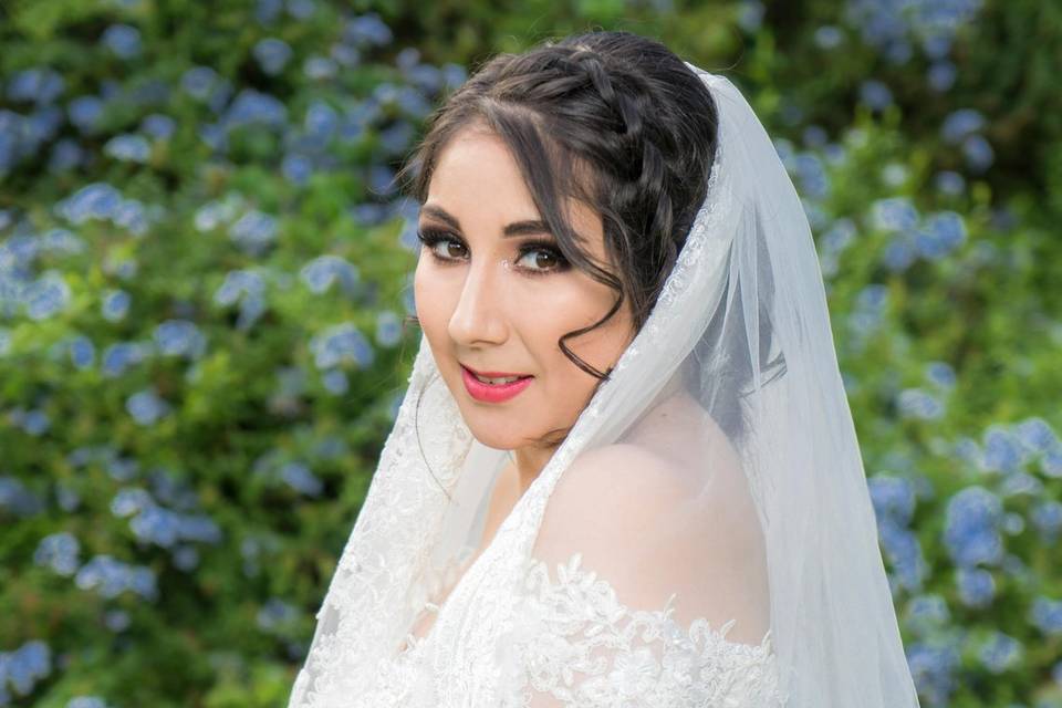 Bride makeup
