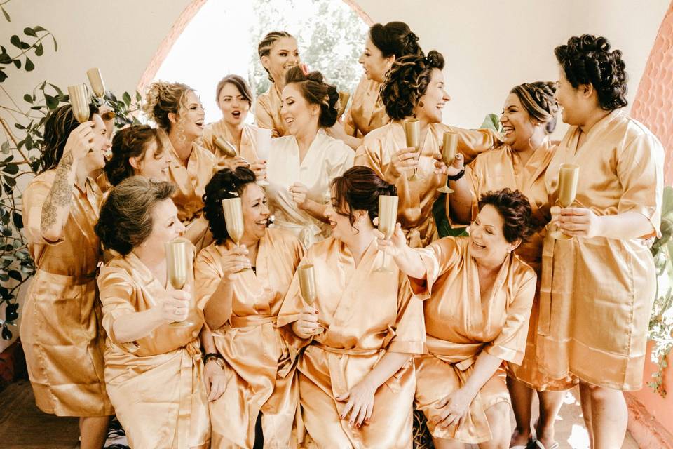 Bridal makeup