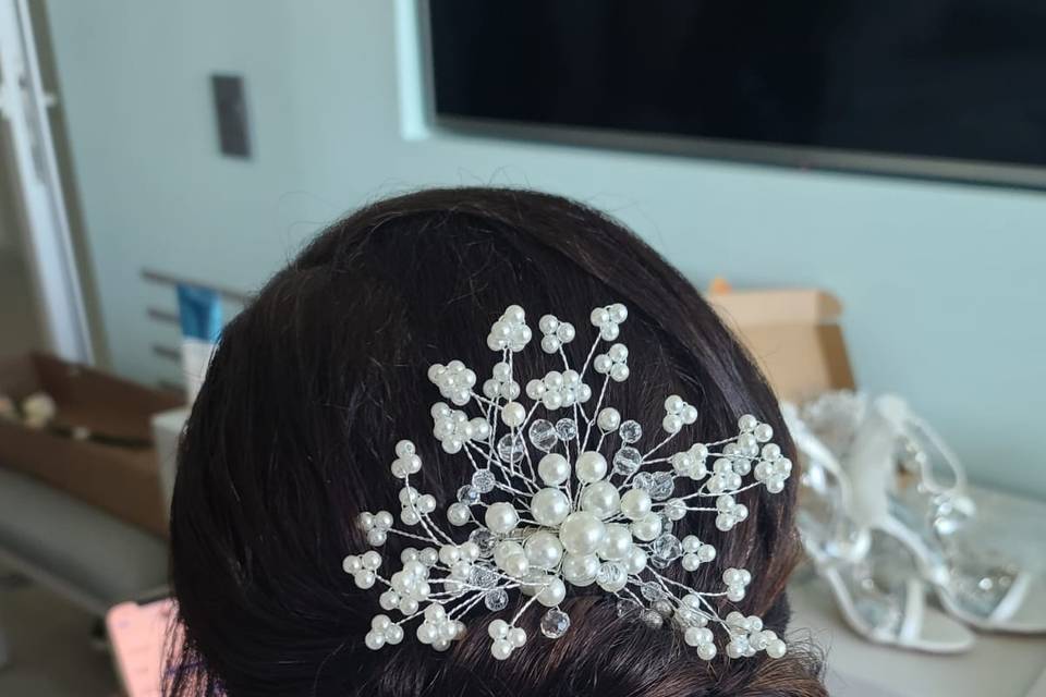 Beautiful Bride Hairstyle