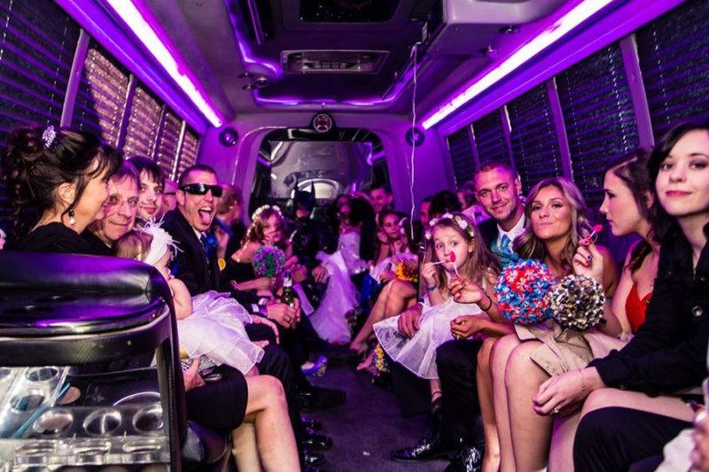 Style ride in limo