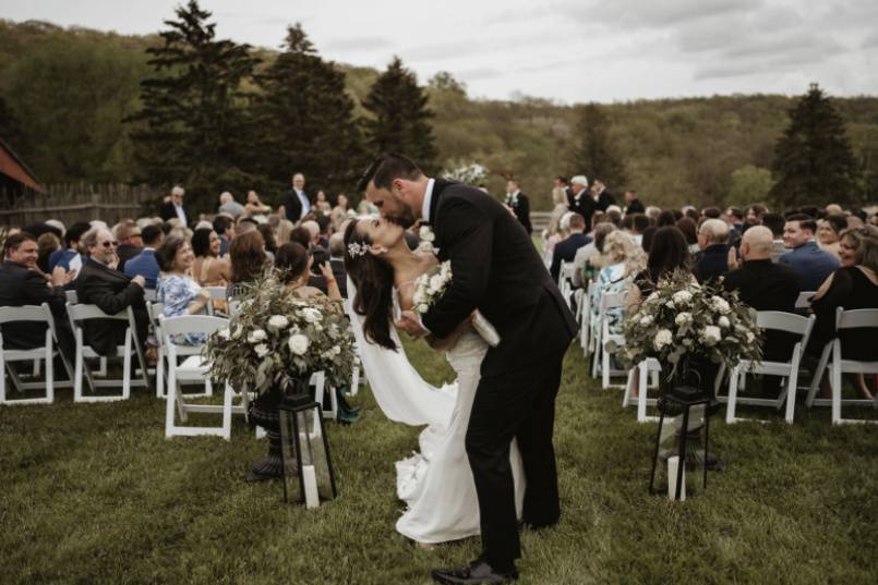 Outdoor wedding