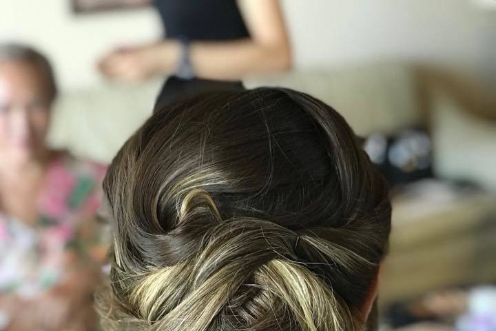 Twited updo