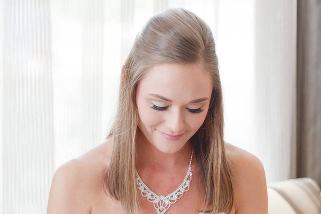 Bride receiving gifts