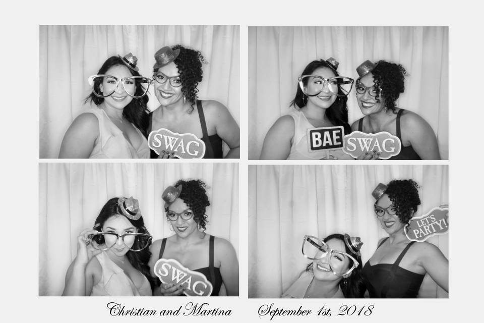 Four-photo black and white