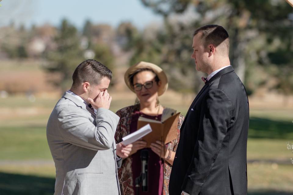 Ceremonies in backyards