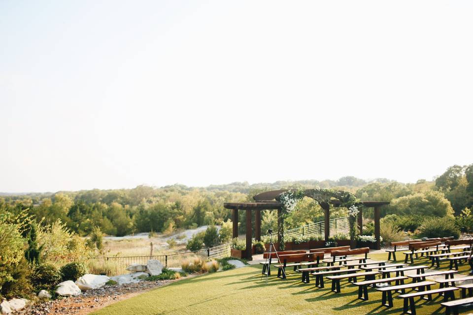 Outdoor ceremony