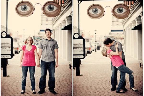 Amanda and Joel Engagement in Galveston TX.