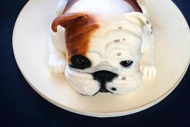 Dog cake