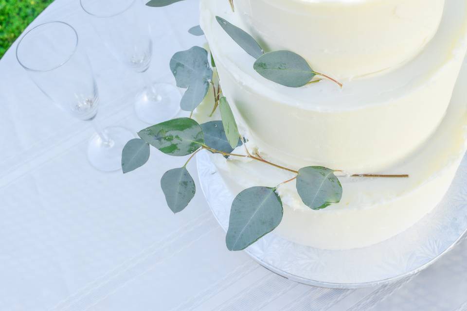 Botanical Decorated Cake