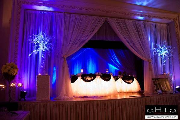 SBD EVENTS and THE FANTASY TABLE SKIRT(R)