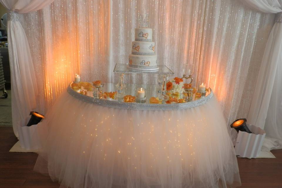 SBD EVENTS and THE FANTASY TABLE SKIRT(R)