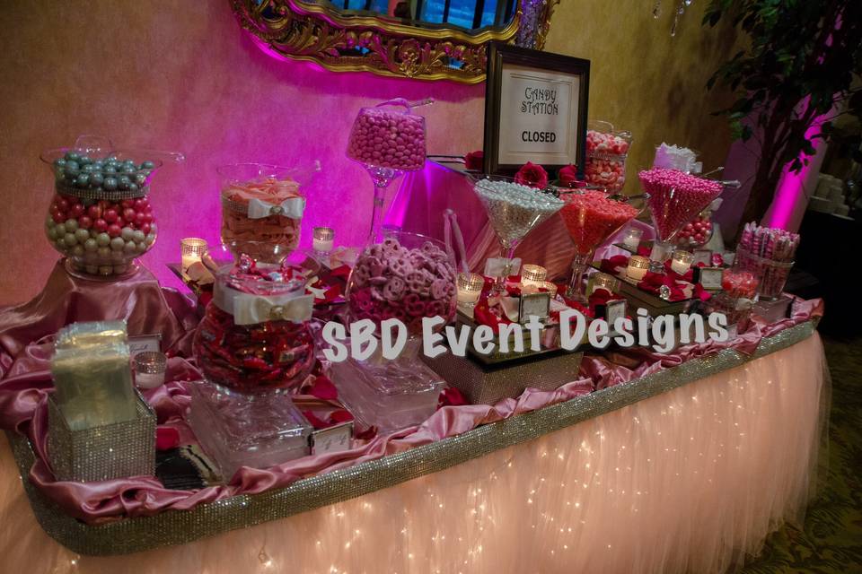 SBD EVENTS and THE FANTASY TABLE SKIRT(R)