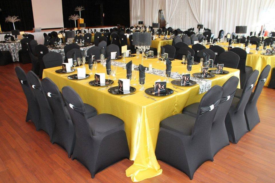 SBD EVENTS and THE FANTASY TABLE SKIRT(R)