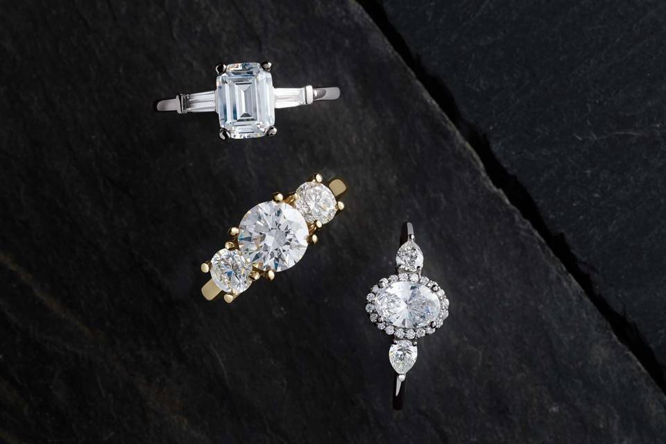 Already have diamonds? We create custom designs using your existing stones.