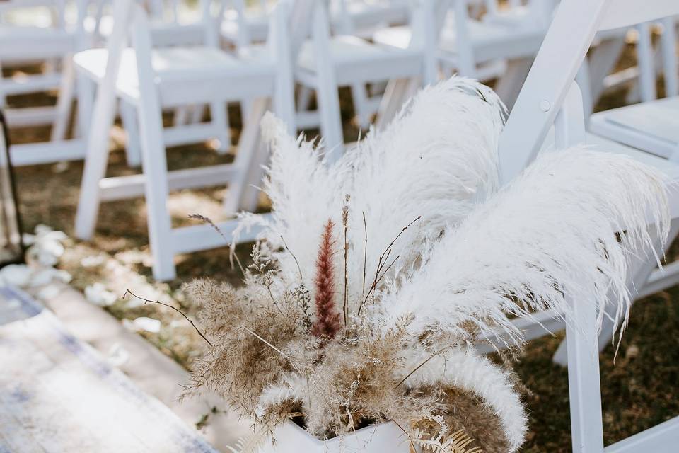 Outdoor ceremony