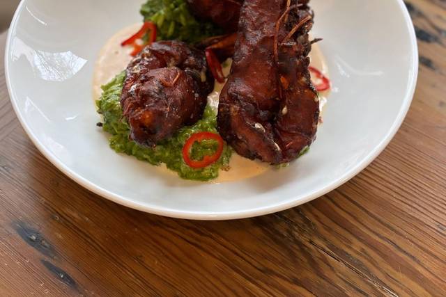 Cajun with a twist.