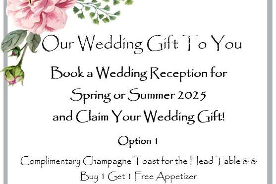 Wedding Gift Special