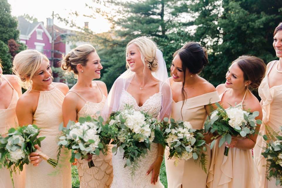 Benken Bridal Party Bouquets