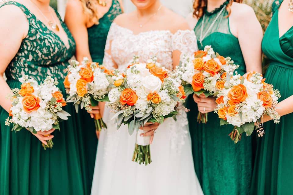 Benken Bridal Party Bouquets