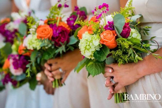 Benken Bridal Party Bouquets