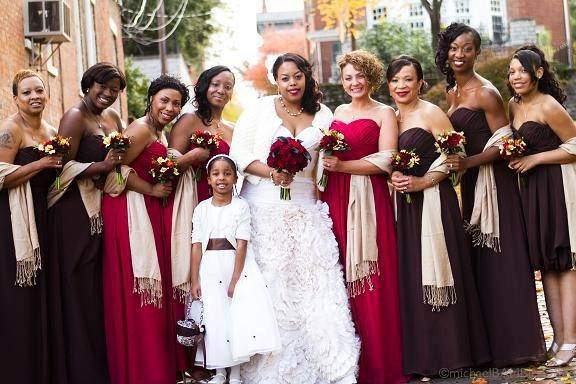 Benken Bridal Party Flowers