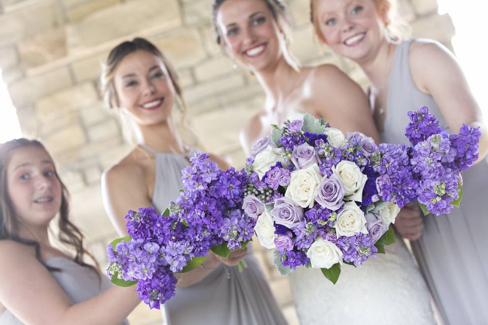 Benken Bridal Party Flowers
