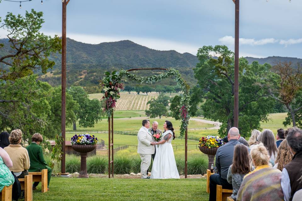 Ceremony at Tipis