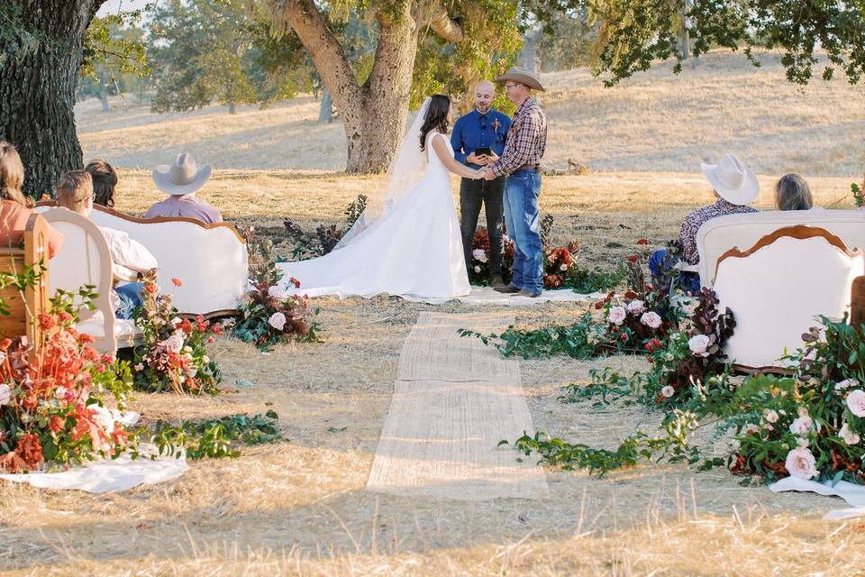 Ceremony Under the Old Oaks